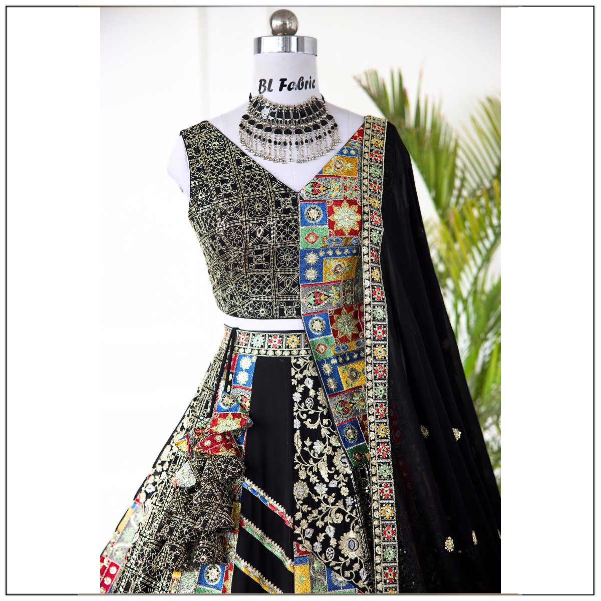 Black color Embroidery & Sequence work Designer Lehenga Choli for Wedding Function BL1441