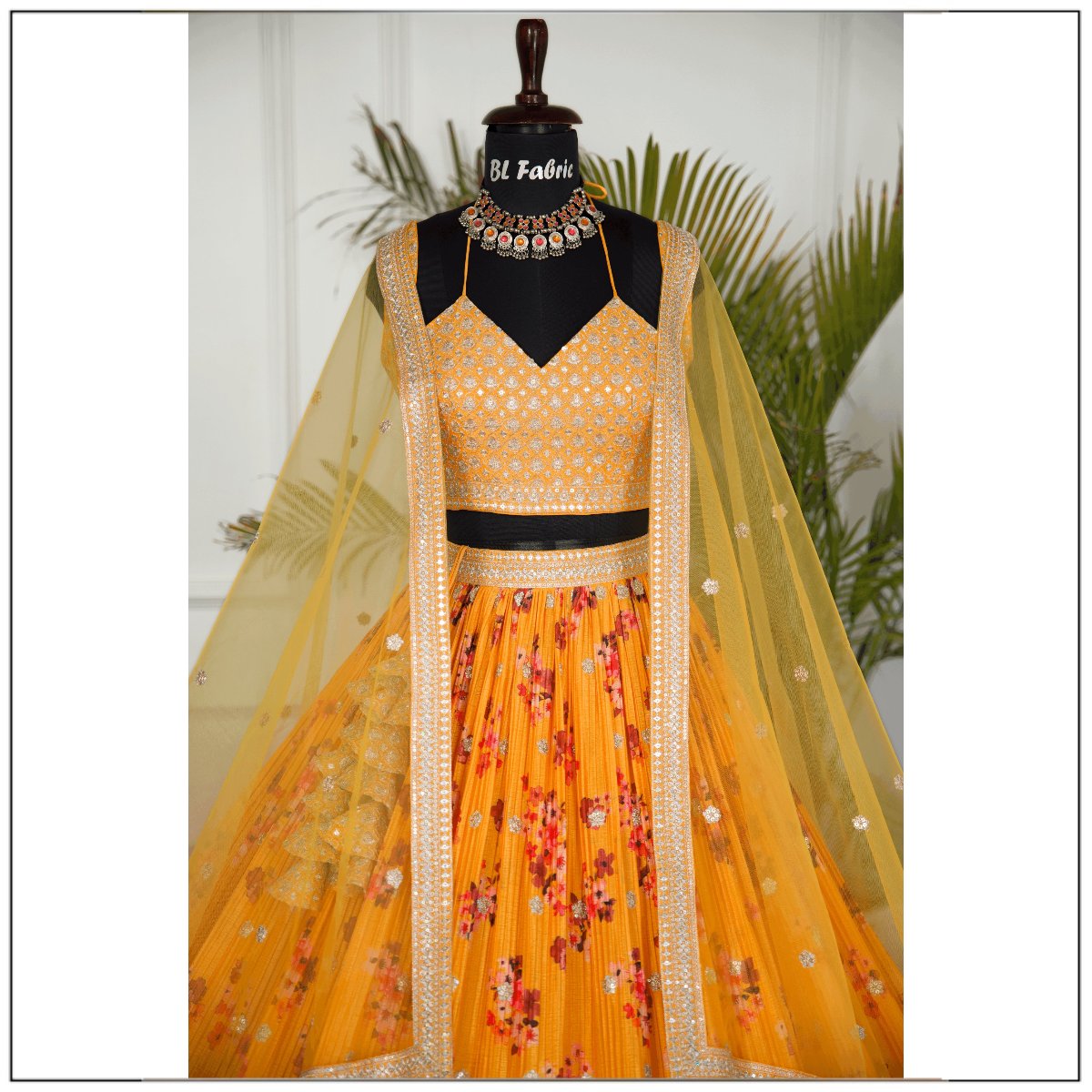 Multi color Printed & Embroidery work Designer Crush Lehenga Choli for Any Function BL1480