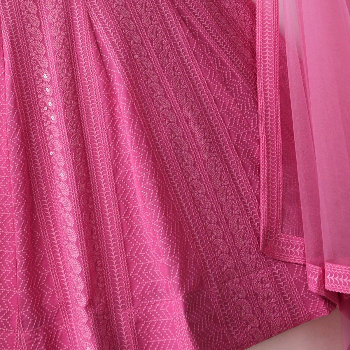 Light Pink color Sequence & Thread work Designer Wedding Lehenga Choli For Wedding Function BL1275